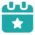 Icon of a calendar