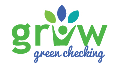 Grow Green Checking Logo