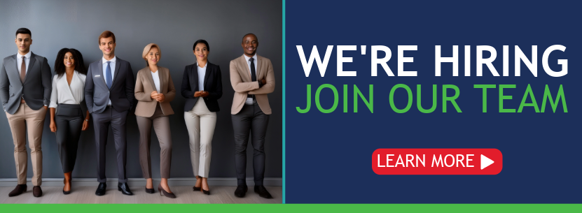 WE'RE HIRING. Join our team.Learn More